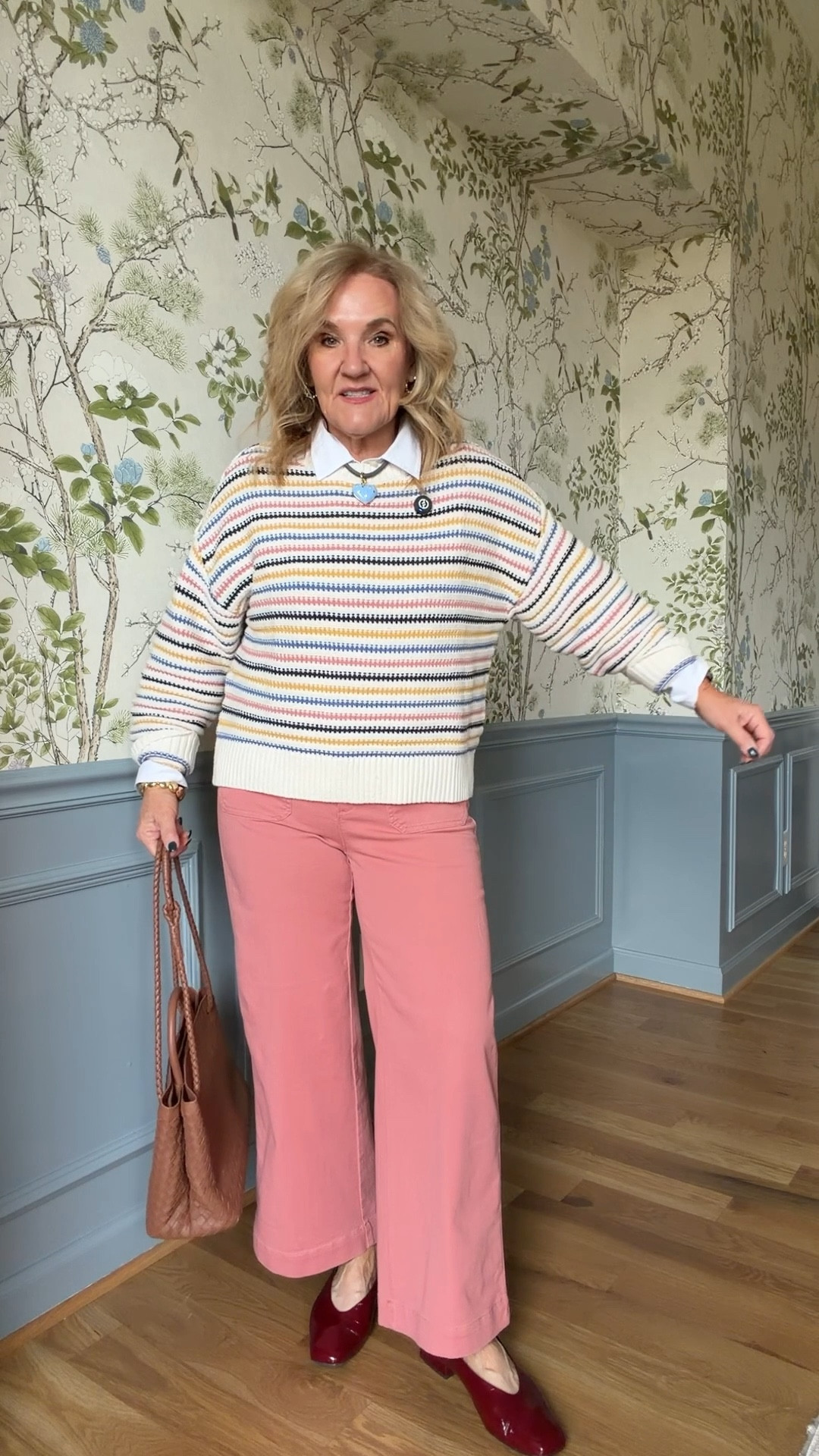 New loft arrivals. Sizes in jeans all 29 petite. 
Floral Quilted jacket medium petite 
Everything else size medium/8/29 regular 
Outfits for early spring, vacations, some wear right now  

Valentine outfit casual spring pink pants striped sweater 

#LTKOver40 #LTKSaleAlert #LTKPetite

#LTKValentine #LTKootd