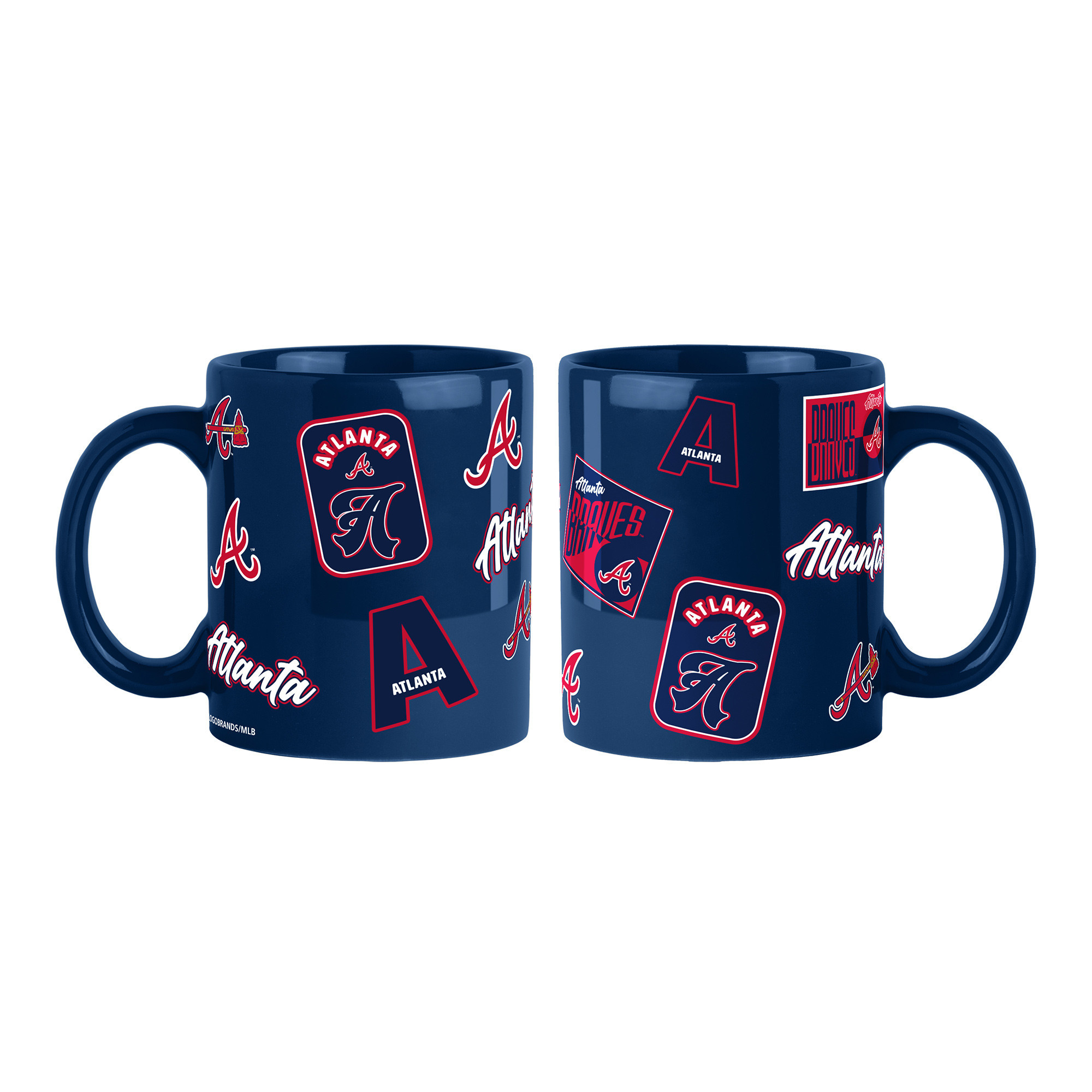 Atlanta Braves 2-Pack 15oz. Color Mug Set | Fanatics