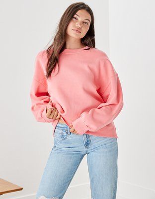 AE Crew Neck Sweatshirt | American Eagle Outfitters (US & CA)