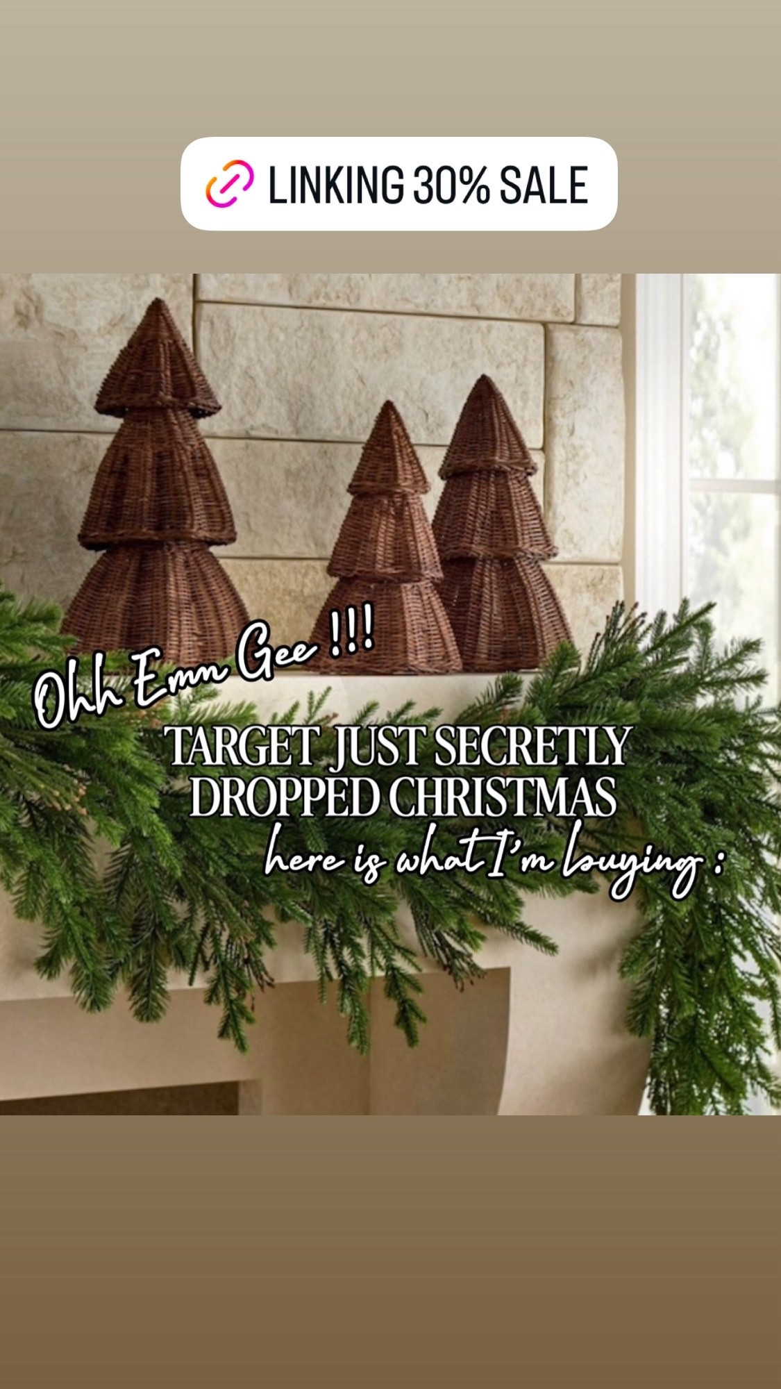 🎅🏼 Ohh em GEE — Target just secretly dropped their CHRISTMAS collection!! 🎁
And it’s better than ever. 🤍 Cozy neutrals, timeless gold accents, and that elevated designer look — all at Target prices 👏
Comment DROP to shop 

✨ These are my must-haves from the new launch — available online only (not in stores yet!) so don’t wait — things are already selling fast.

Save + share this post so you don’t miss out when they sell out 💻🎄

#TargetChristmas #TargetNewArrivals #BoujeeOnABudget #TargetHome #HolidayDecor #TargetDrop #TargetFinds #HomeDecor #NeutralChristmas #TargetHoliday #AffordableDecor #ChristmasDecorIdeas #HolidayHomeStyle #ModernOrganicHome #ChristmasAtTarget #OurLittlePieceOfIdahome
Studio McGee and threshold hearth and hand for target holiday drop 

#LTKSeasonal #LTKFindsUnder50 #LTKHome