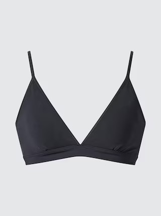 Women's Wireless Bra Ultra Stretch Bralette Black Large UNIQLO US | UNIQLO (US)