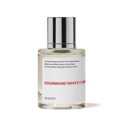Dossier Women's Perfume - Gourmand White Flower - 50ml: Paraben-Free, Phthalate-Free, Vegan, Spray | Target