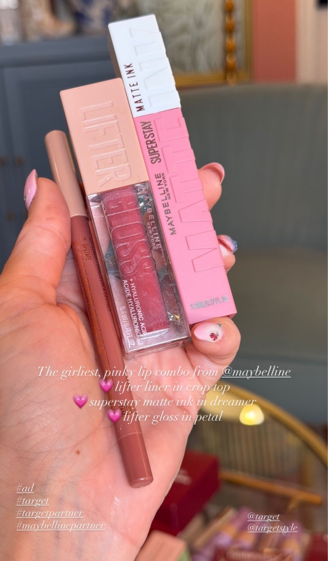 #AD @maybelline has our makeup locked in for all of life’s biggest of moments @target @targetstyle 
❤️@Shop.LTK and #liketkit #maybellinepartner #targetpartner