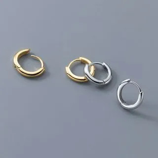 Sterling Silver Hoop Earring | YesStyle Global