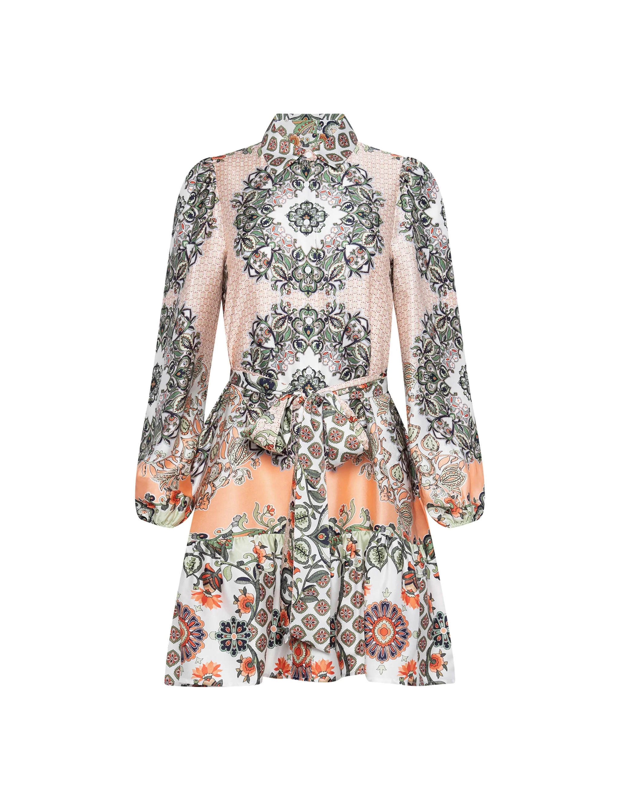 Tiered Shirt Dress | Anne Klein