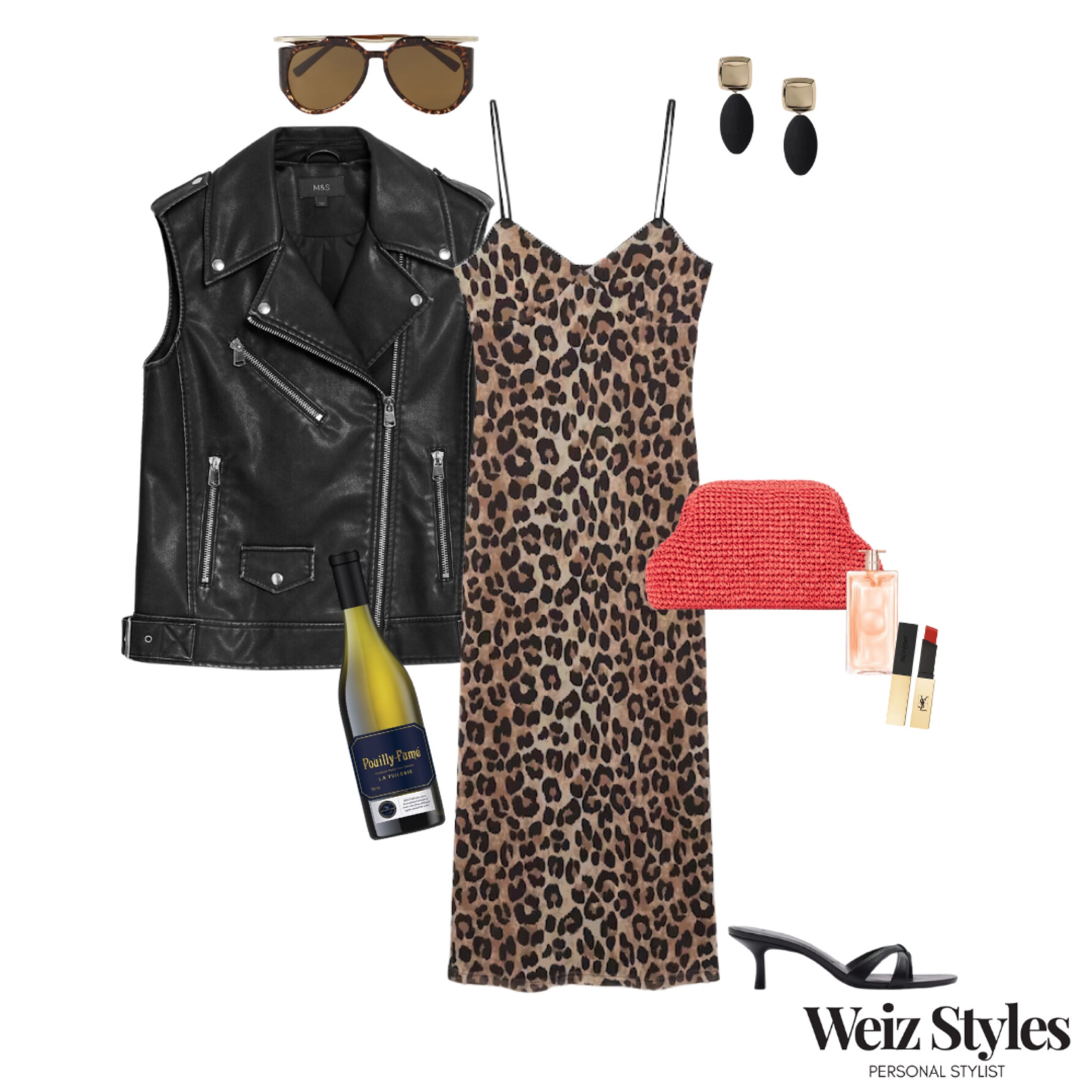 Who’s ready to party?! This fab leopard print dress is styled for a fun evening out 💃🏻 paired with a cool sleeveless biker jacket, red clutch bag and kitten heels, you just need to make sure you don’t forget the wine 🍷

Need help with your style? Send me an email and let’s see how I can help you 💌 hello@weizstyles.com

Louise x

Personal stylist, styling, ootd, neutral aesthetic, London, Weiz styles, shopping, outfit of the day, uk, leopard, dress, body on, handbag, clutch bag, red, perfume, fragrance, lipstick, red, lippy, lip, heels, shoes, kitten heels, black, leopard print, earrings, gold, sunglasses, cool, edgy, feminine, wine, M&S, mango, marks and Spencer, sleeveless biker jacket, leather gilet, date night, brunch, night out, elevate, confident, weekend, dress up, fun, party

#LTKuk #LTKstyletip #LTKpartywear