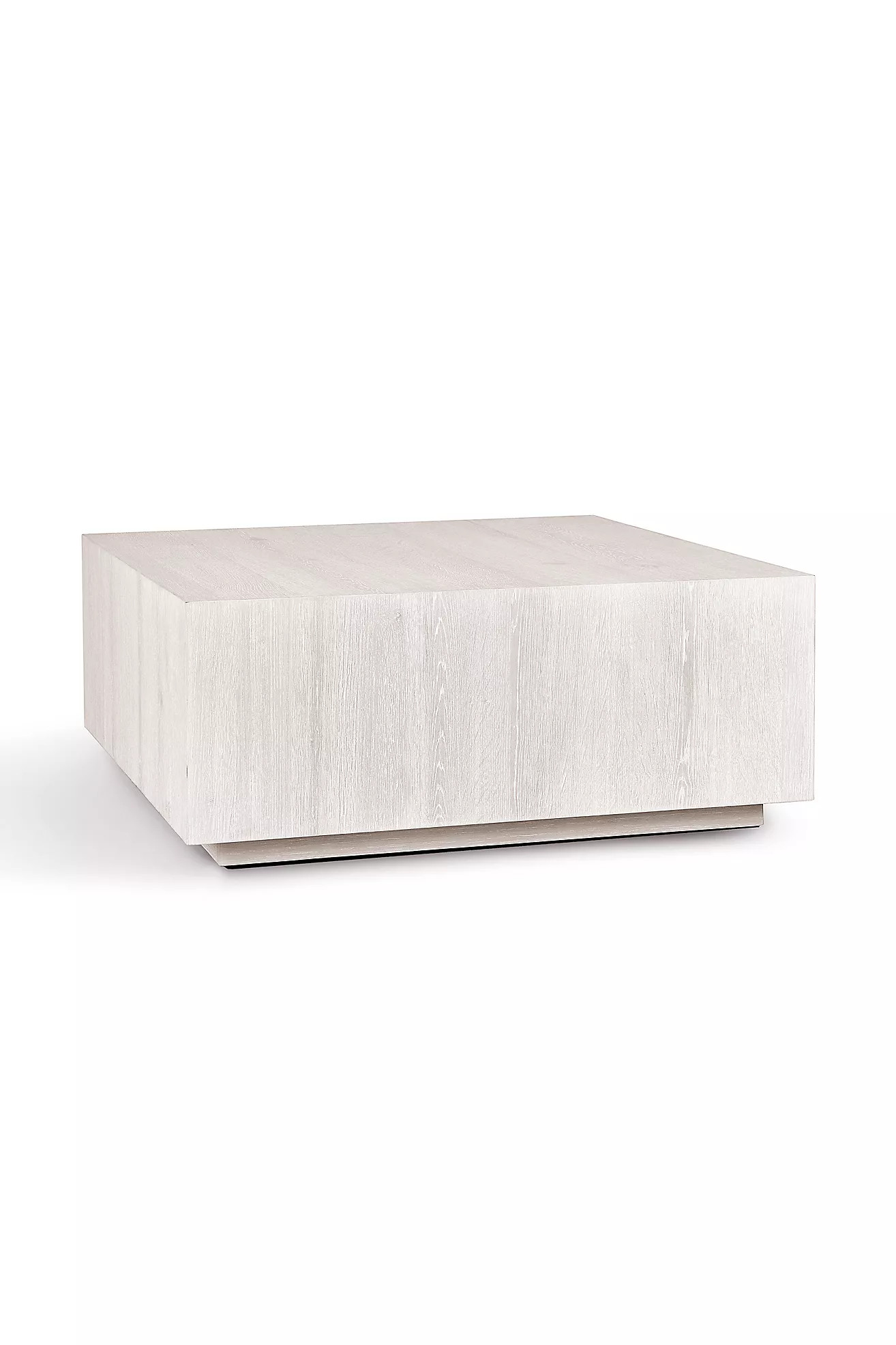 Layne 42" Square Oak Wood Coffee Table | Anthropologie (US)