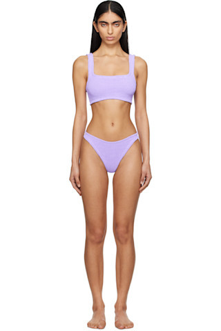 Hunza G - Purple Xandra Bikini | SSENSE