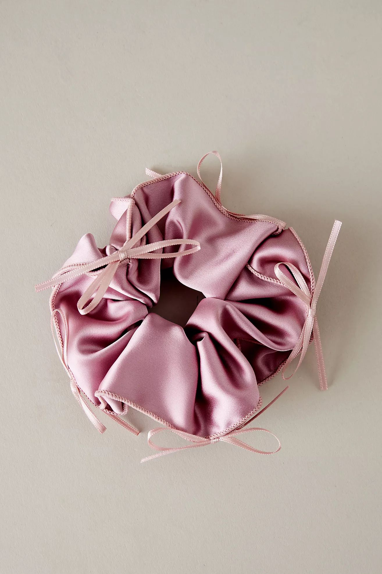By Anthropologie Large Silk Bow Hair Scrunchie | Anthropologie (UK)