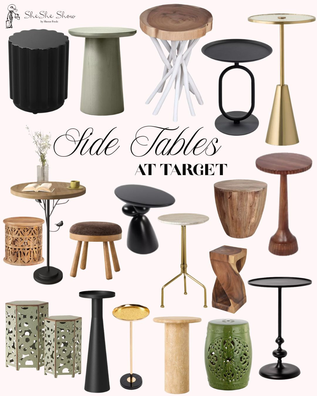  So many great side tables, drink table
Occasional table in iron, wood, ceramic, stone and more 


 

#LTKHome #LTKFindsUnder100 #LTKFindsUnder50