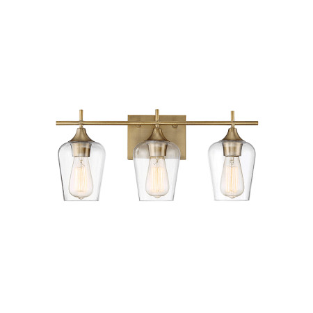 Octave 3 Light 21" Wide Bathroom Vanity Light | Build.com, Inc.