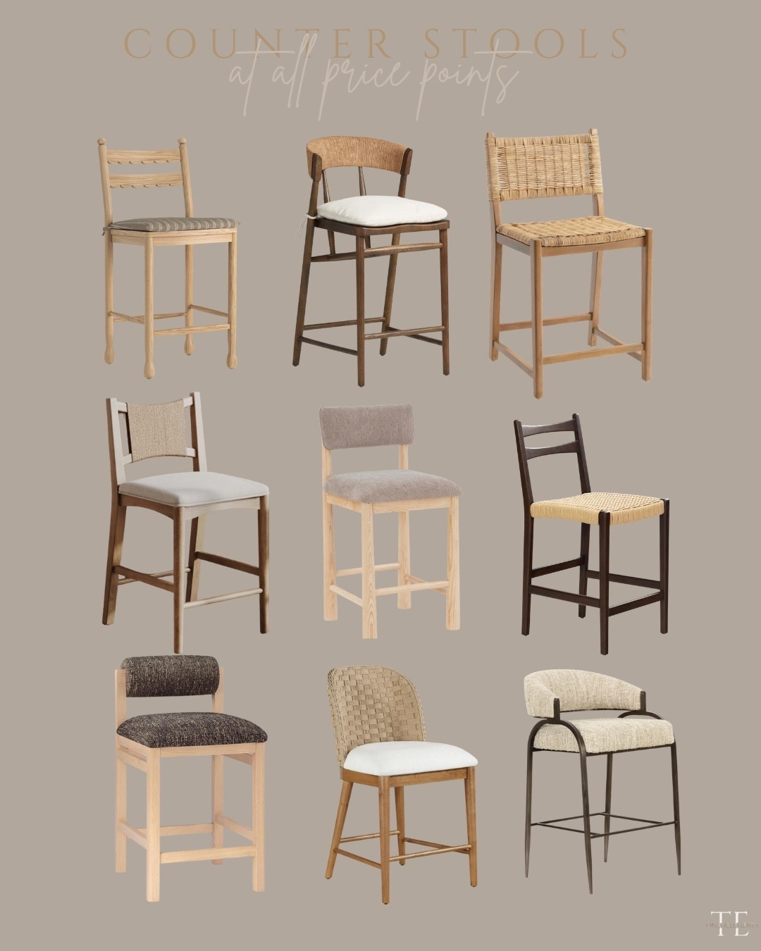 curated list of beautiful and my favorite counter stools at all price points!🫶🏼〰️ 

counter stools, kitchen furniture, furniture picks, bar stools 

#LTKHome #LTKSaleAlert #LTKOver40