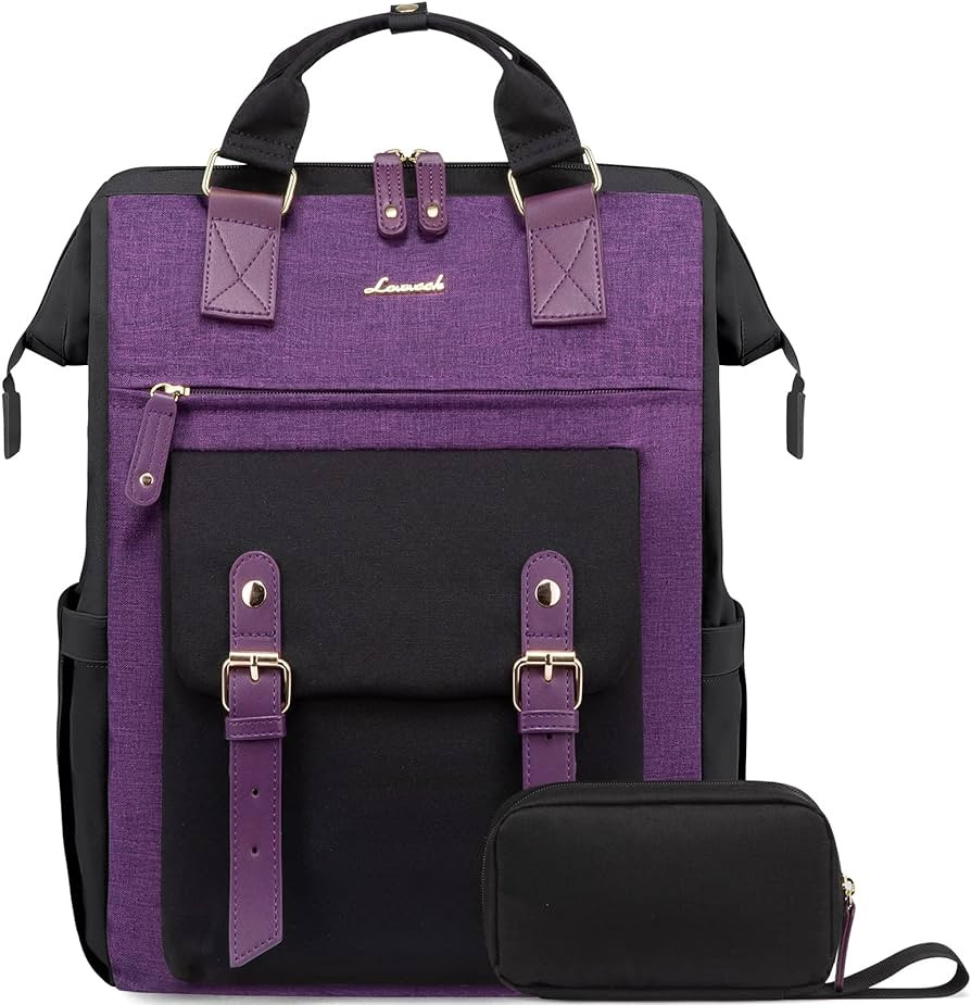 LOVEVOOK Backpack for Women, Teacher Work Bag Laptop Backpack, Nurse Bags Business Laptop Bag, Co... | Amazon (US)