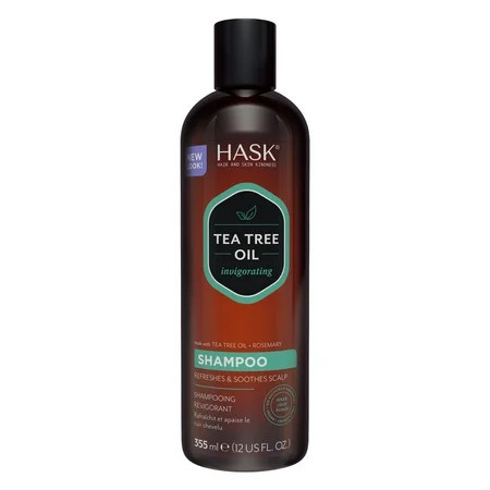 HASK Tea Tree & Rosemary Oil Invigorating Shampoo 12FO | Walmart (US)