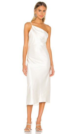 X REVOLVE Quincy Dress in Ivory | Revolve Clothing (Global)