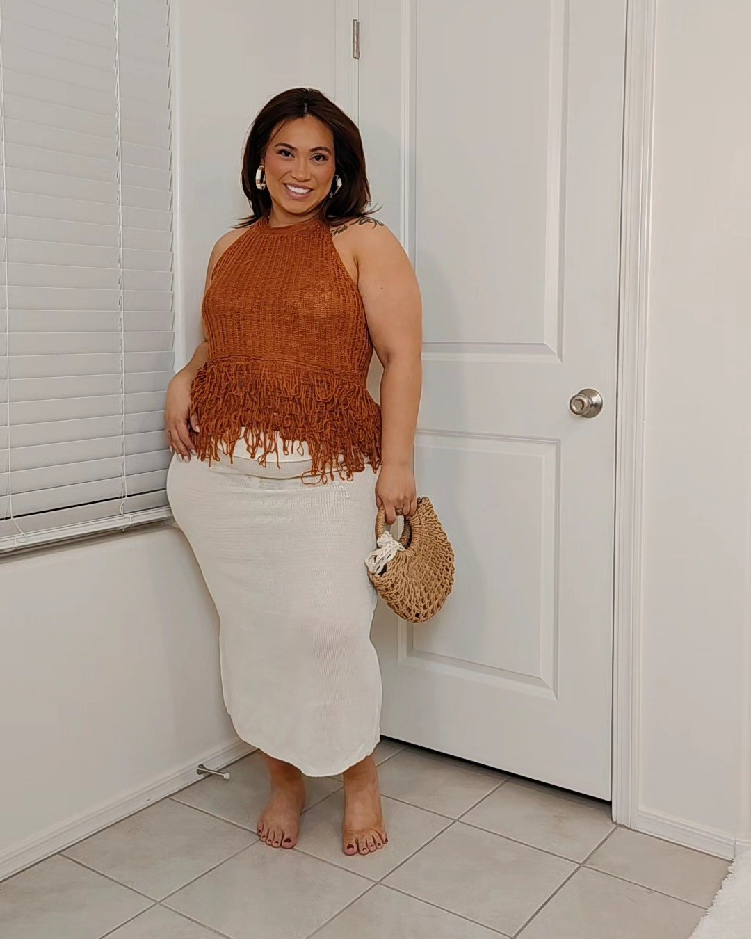 Amazon Floerns Women's Summer Fringe Trim Crochet Halter Tops Sleeveless Knitted Going Out Sweater Vests

#LTKPlusSize #LTKSwim #LTKMidsize