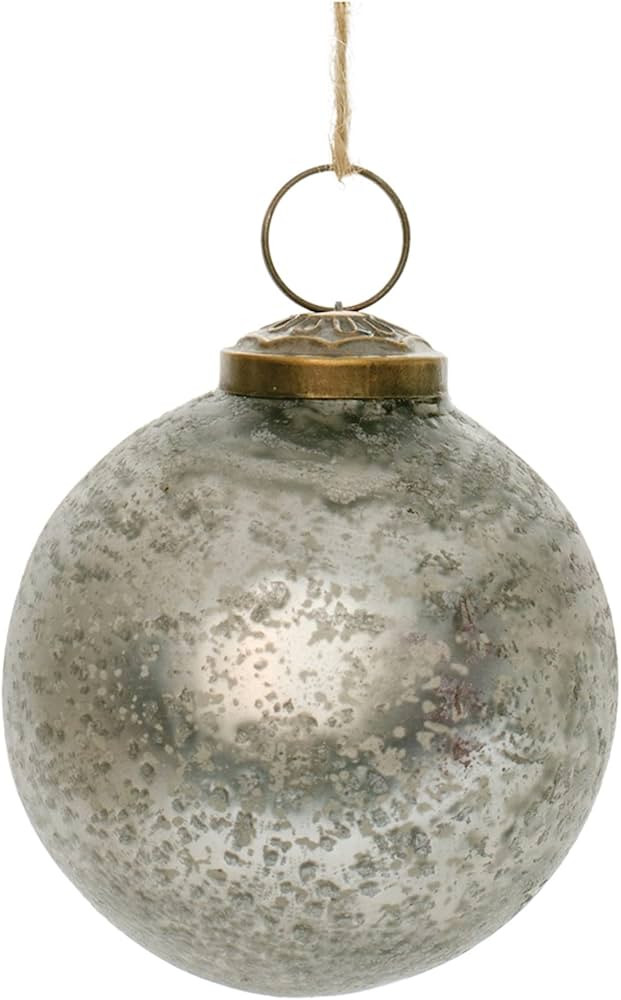 Melrose Ball Ornament, Christmas, 3”D, Glass | Amazon (US)