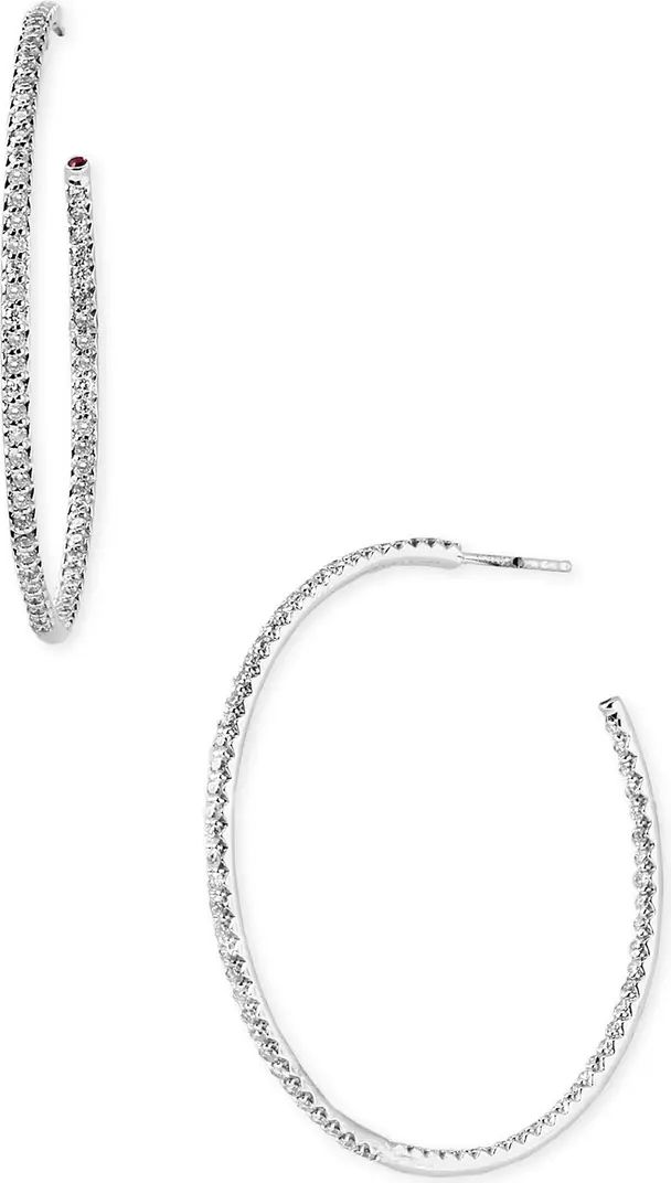 Extra Large Diamond Hoop Earrings | Nordstrom