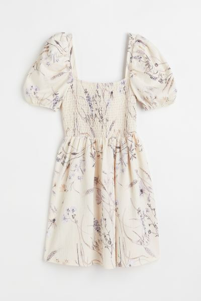 Gesmoktes Kleid | H&M (DE, AT, CH, NL, FI)