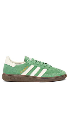 adidas Originals Handball Spezial Sneaker in Preloved Green, Cream White, & Crystal White from Re... | Revolve Clothing (Global)