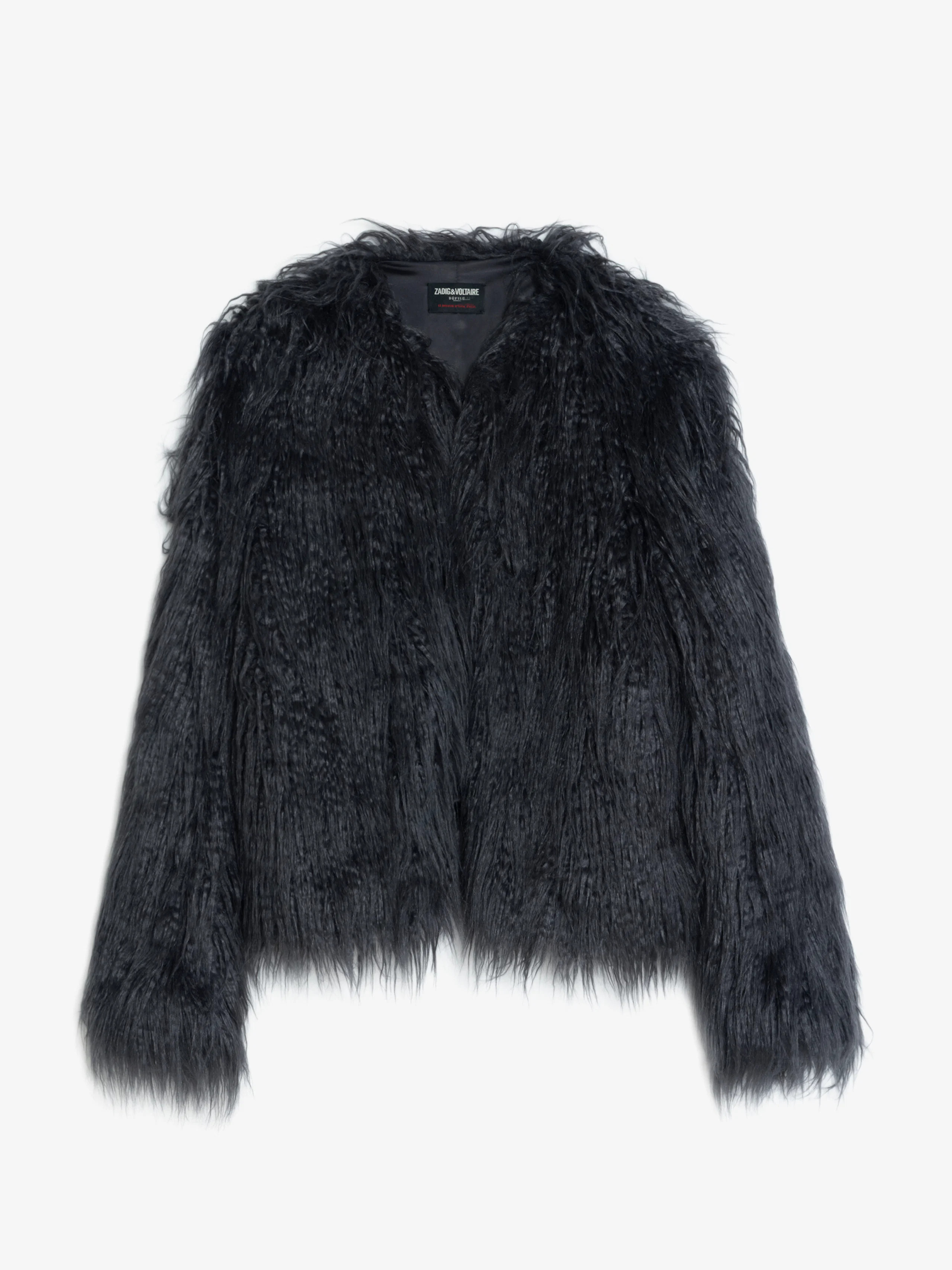 Freddie Curly Faux Fur Coat | Zadig et Voltaire (US)
