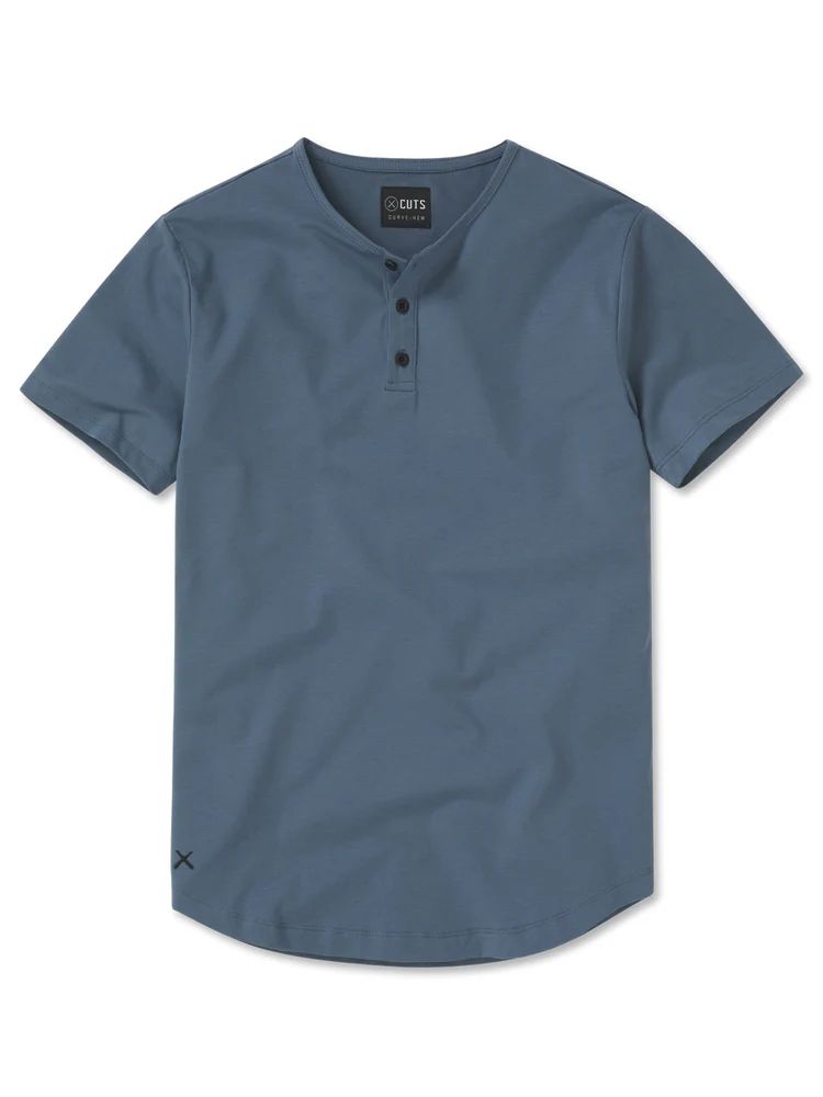 Henley Curve-Hem | Cuts Clothing