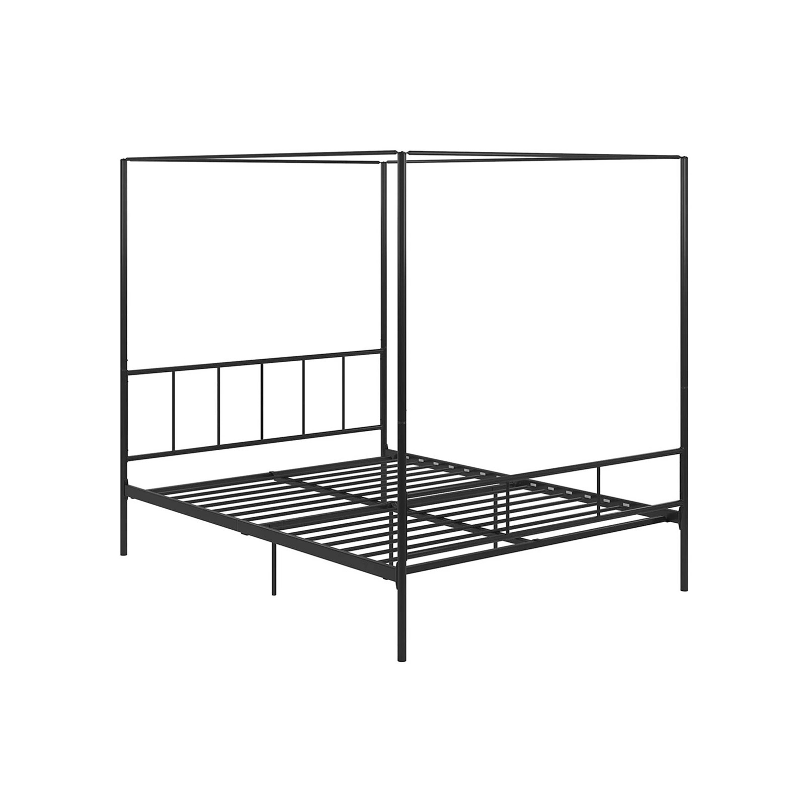 Novogratz Marion Canopy Bed, Black, Full | Kohl's