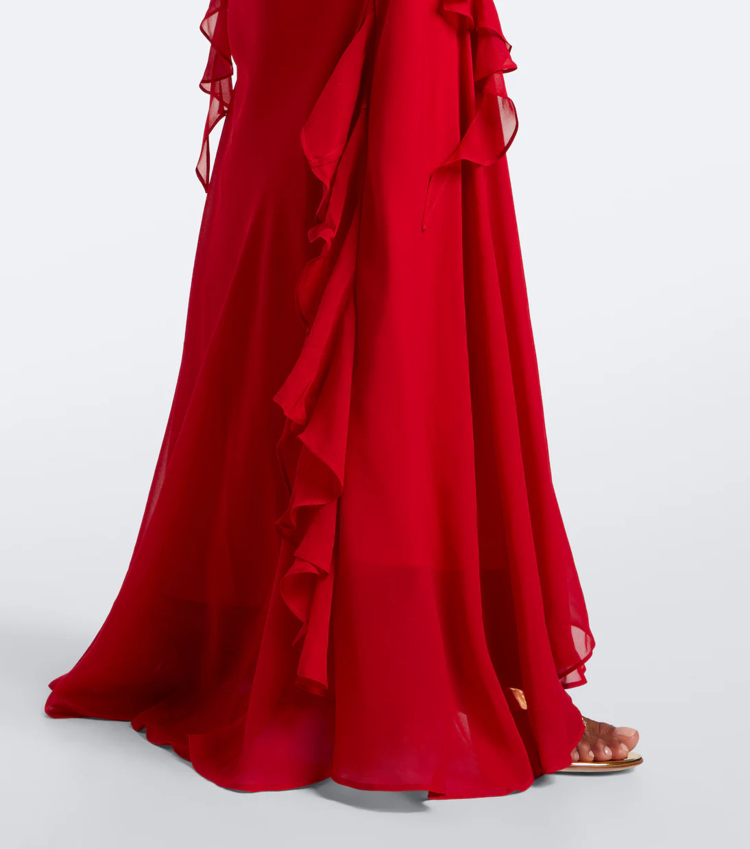 Mayara ruffled georgette gown | Mytheresa (US/CA)