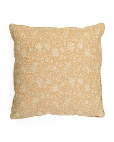 20x20 Linen Printed Pillow | Marshalls