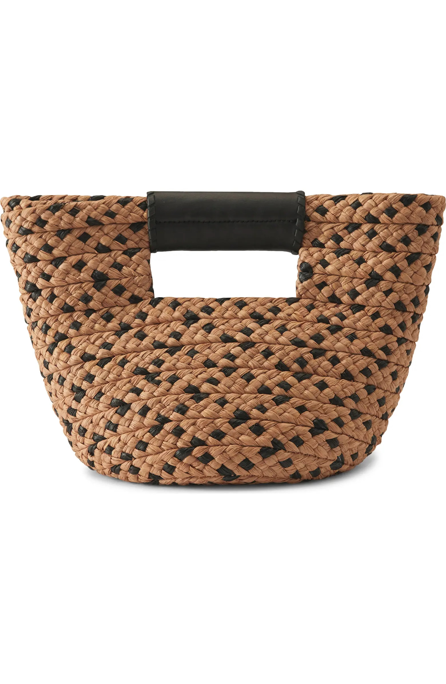 Mini Remi Braided Raffia Tote | Nordstrom