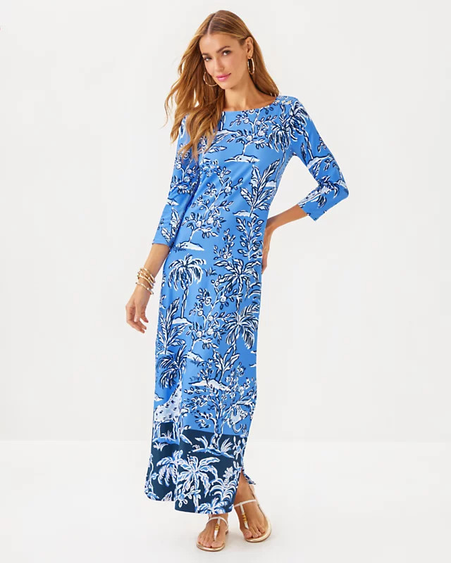 UPF 50+ ChillyLilly Seralina Maxi Dress | Lilly Pulitzer