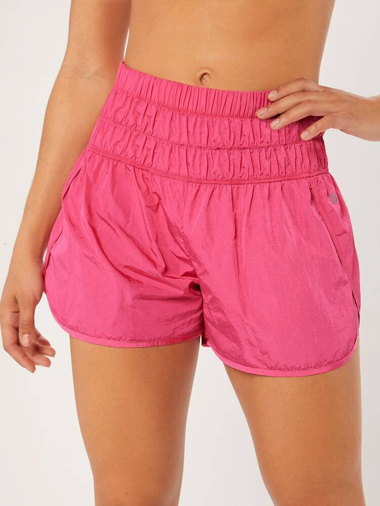 GLOWMODE High-Waist Retro Short 2.5" Shorts | SHEIN