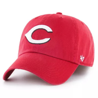 '47 Men's MLB Cincinnati Reds Franchise Logo Fitted Hat, Red, 2XL | Belk