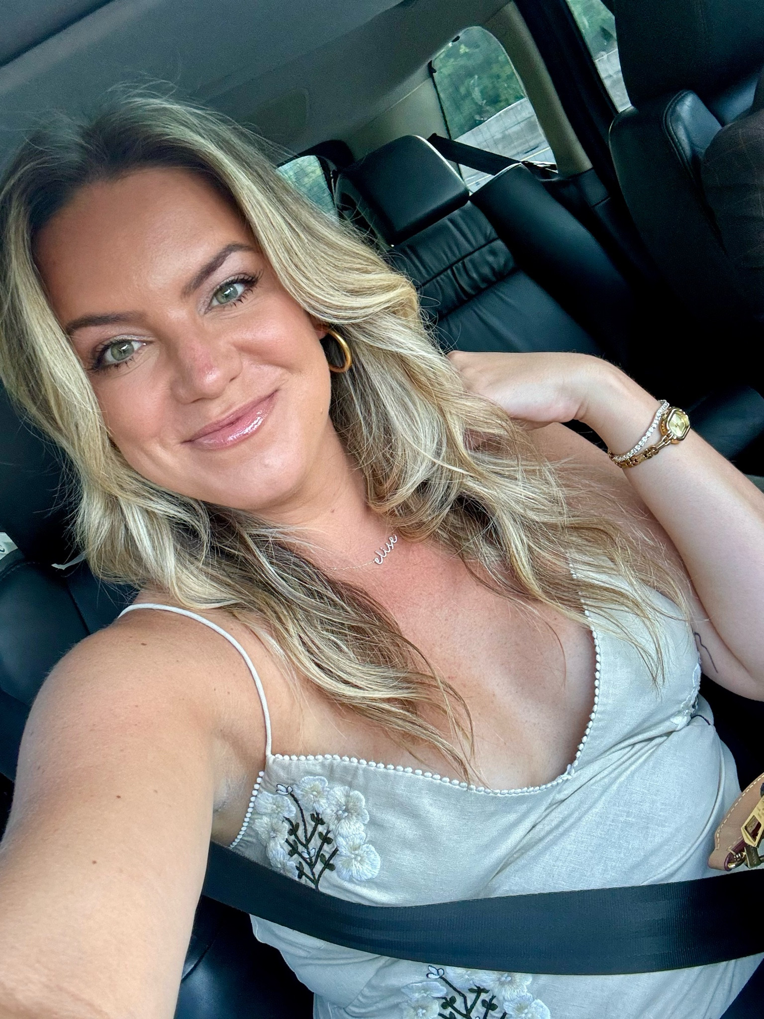 Date night, embroidered dress, gold watch

#LTKBeauty #LTKStyleTip #LTKxWalmart