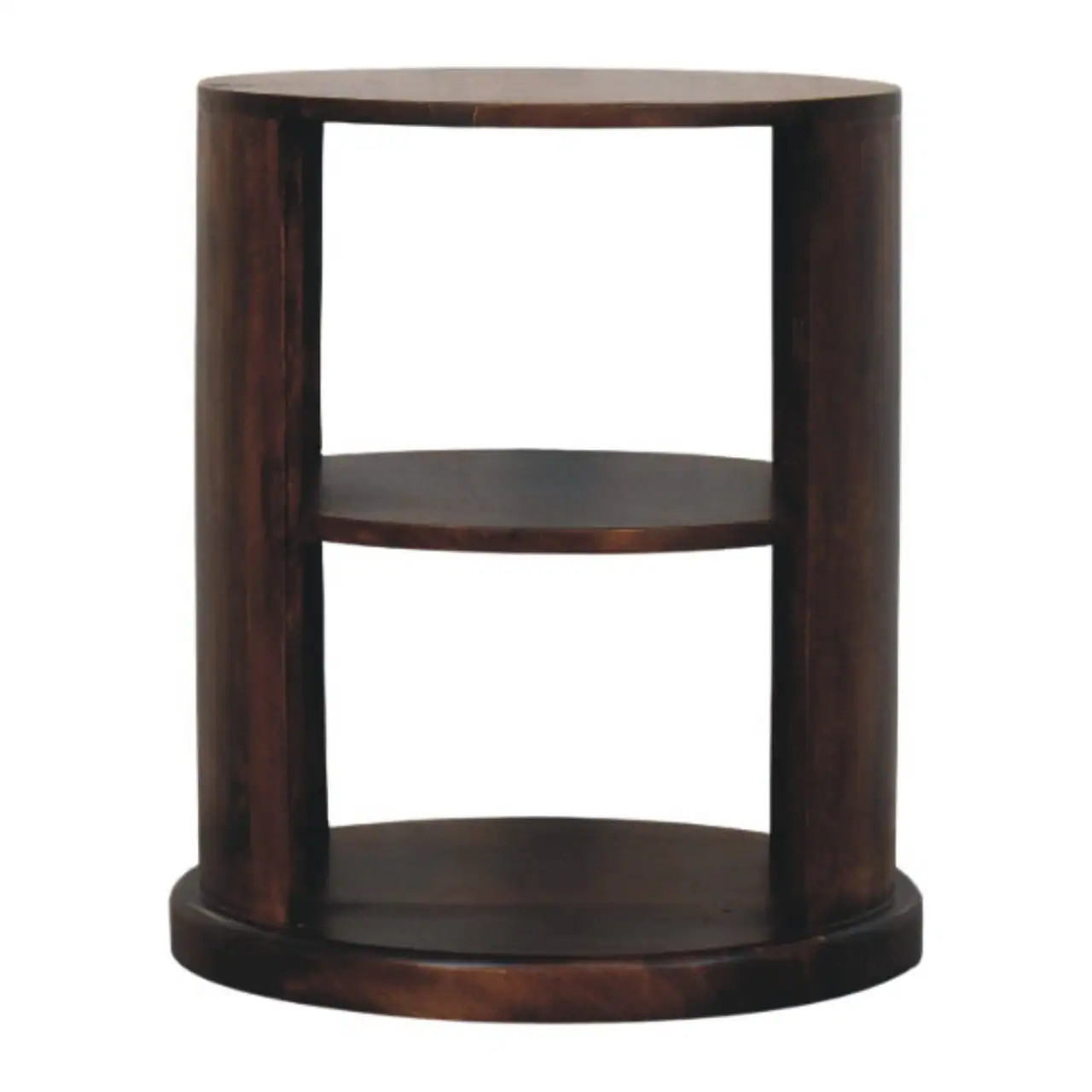 Artisan Furniture Solid Wood Ventura Side Table , Brown - Overstock - 43705172 | Overstock