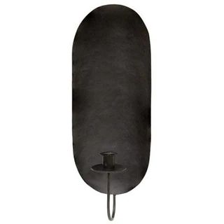 Drawing Room Taper Sconce - Black - 16" high by 6" wide - Overstock - 32388522 | Bed Bath & Beyond