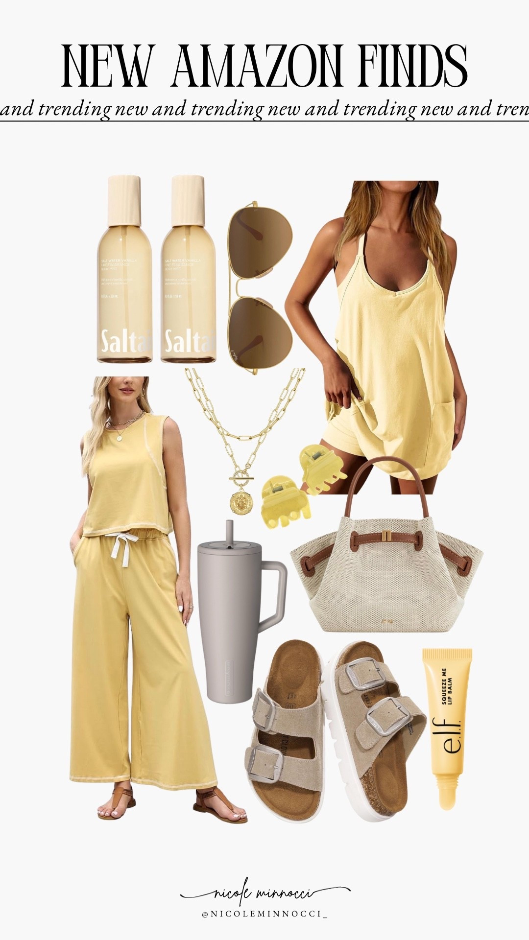Spring butter yellow finds on Amazon! Fashion, accessories, beauty, and more!

#LTKgrwm #LTKMothersDay #LTKSaleAlert