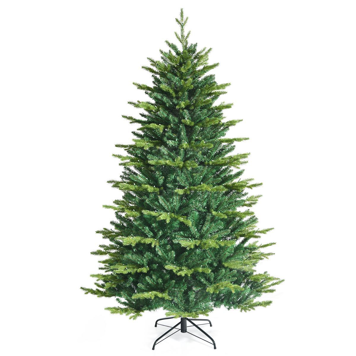 Tangkula APP Controlled Christmas Tree, PE/PVC Xmas Tree w/ Color Changing LED Lights & Branch Ti... | Target