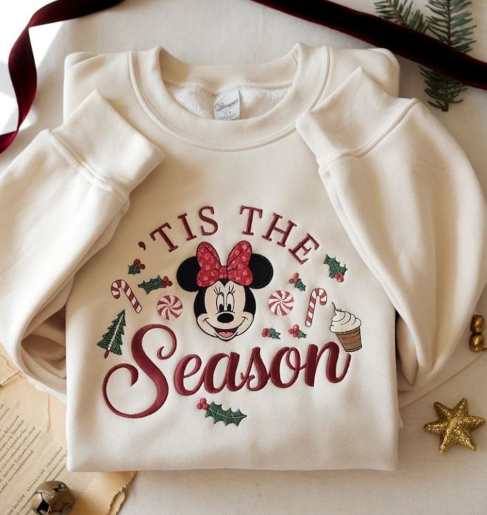 33% off!

EMBROIDERED Minnie Christmas Sweatshirt, Disney Tis the Season Sweater, Holiday Minnie Crewneck, Disney Christmas Shirt, Minnie Merry mouse disney world magic kingdom tis the season cheer candy canes theme park outfit ideas for women sweatshirt embroidered  

 #LTKSaleAlert #LTKStyleTip