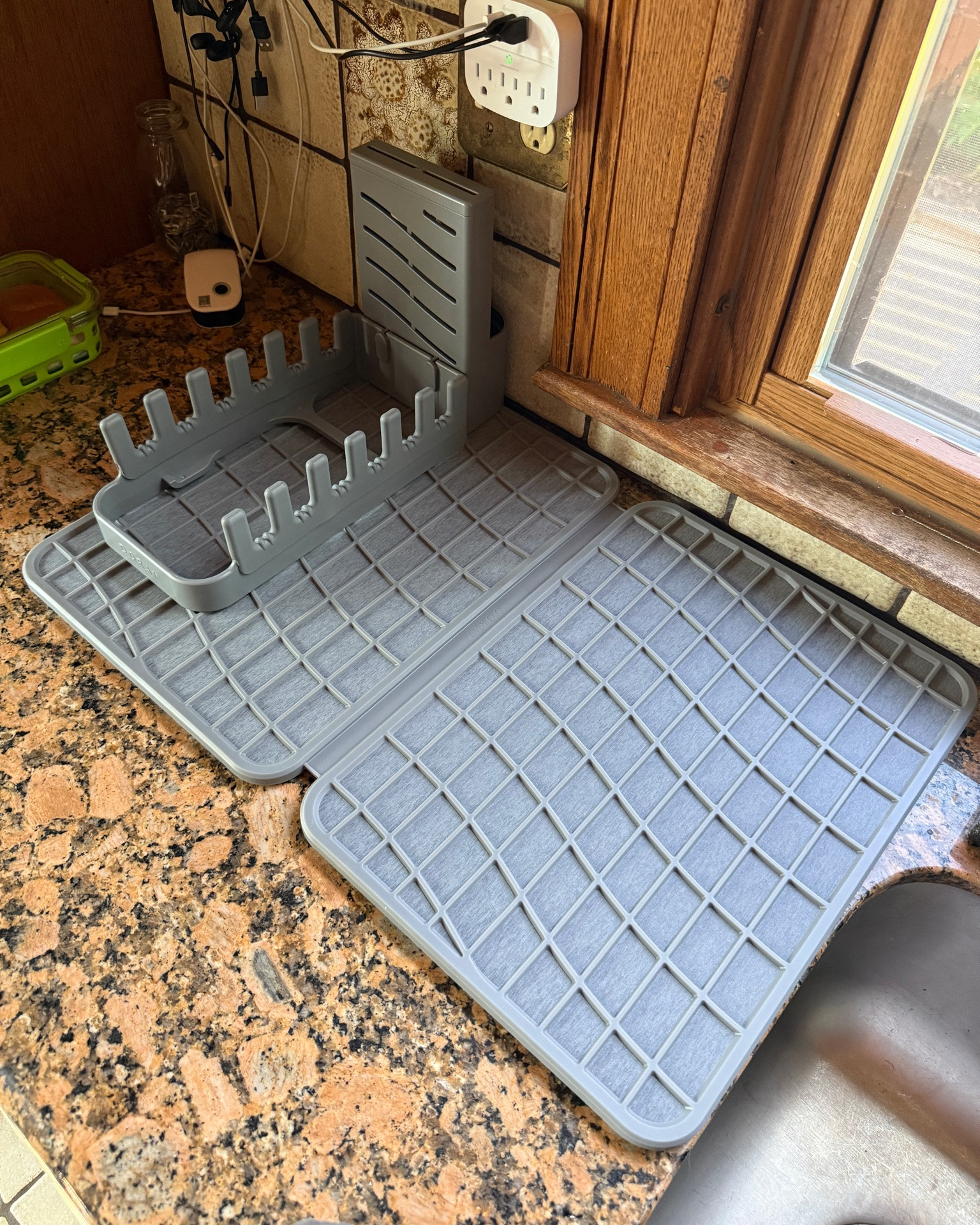 My husband cleaned our last stone drying mat wrong and it go moldy so I invested in a better new one 😏

#LTKdayinmylife #LTKmomlife #LTKHome