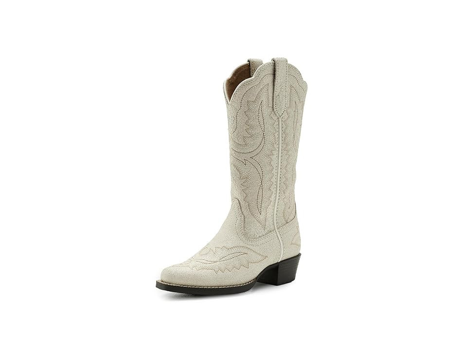 Ariat Kids Ariat Youth Casanova Western Boot (Little Kid/Big Kid) Kids Shoes Distressed Ivory : 4.5 Big Kid M, Leather | Zappos