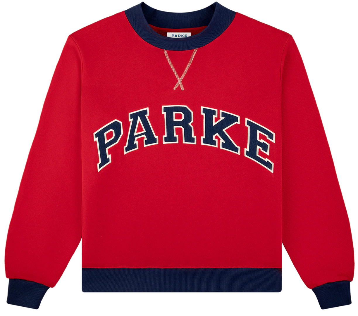 Two Tone Varsity Mockneck | Parke