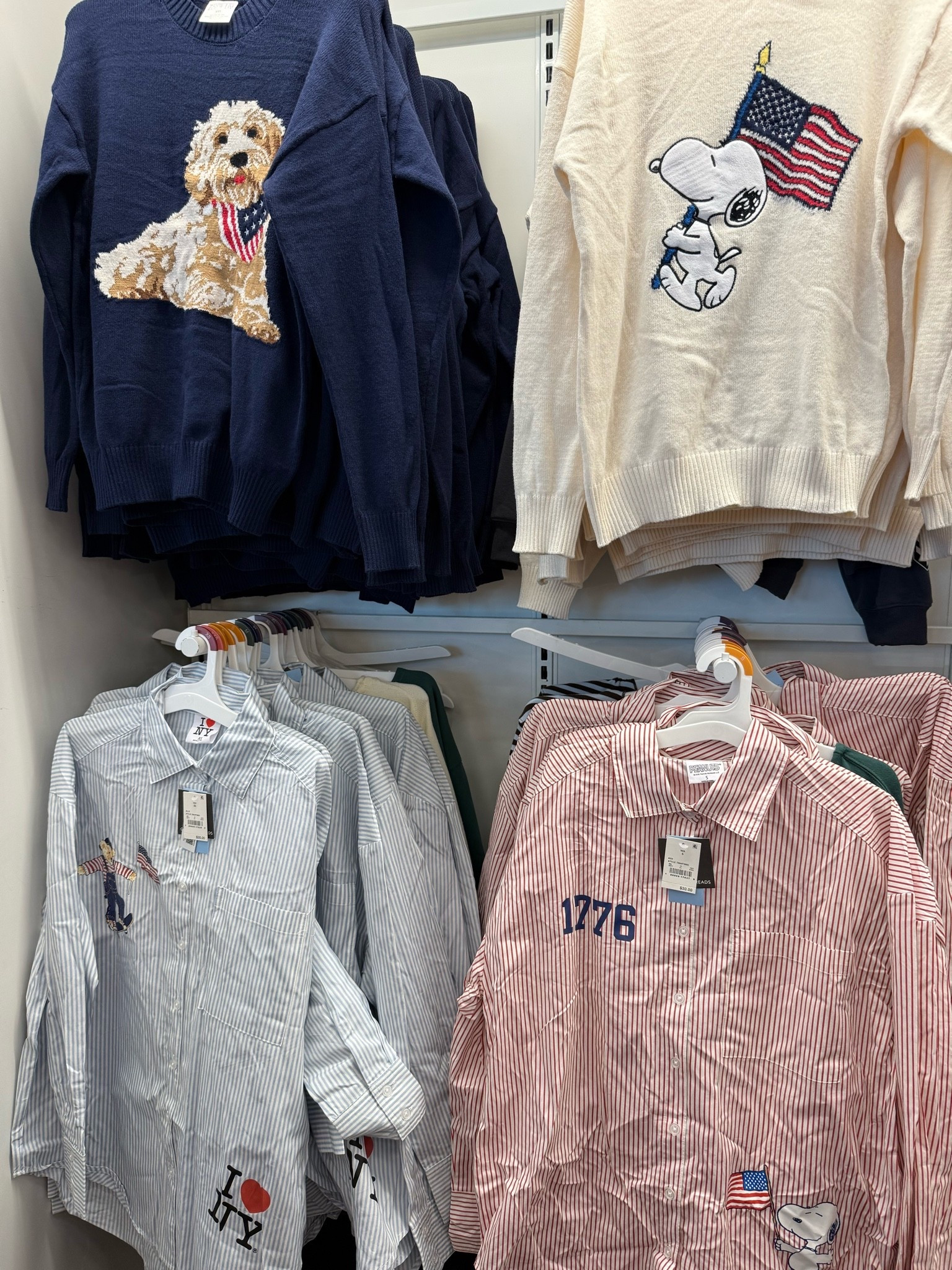 American flag red white and blue women’s sweaters. Ralph Lauren style aesthetic. Button ups are oversized would size down.

#LTKootd #LTKSeasonal #LTKSwim