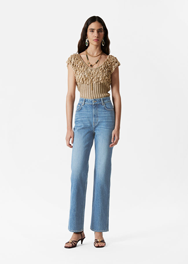 High-Waist Straight-Leg Jeans | & Other Stories UK