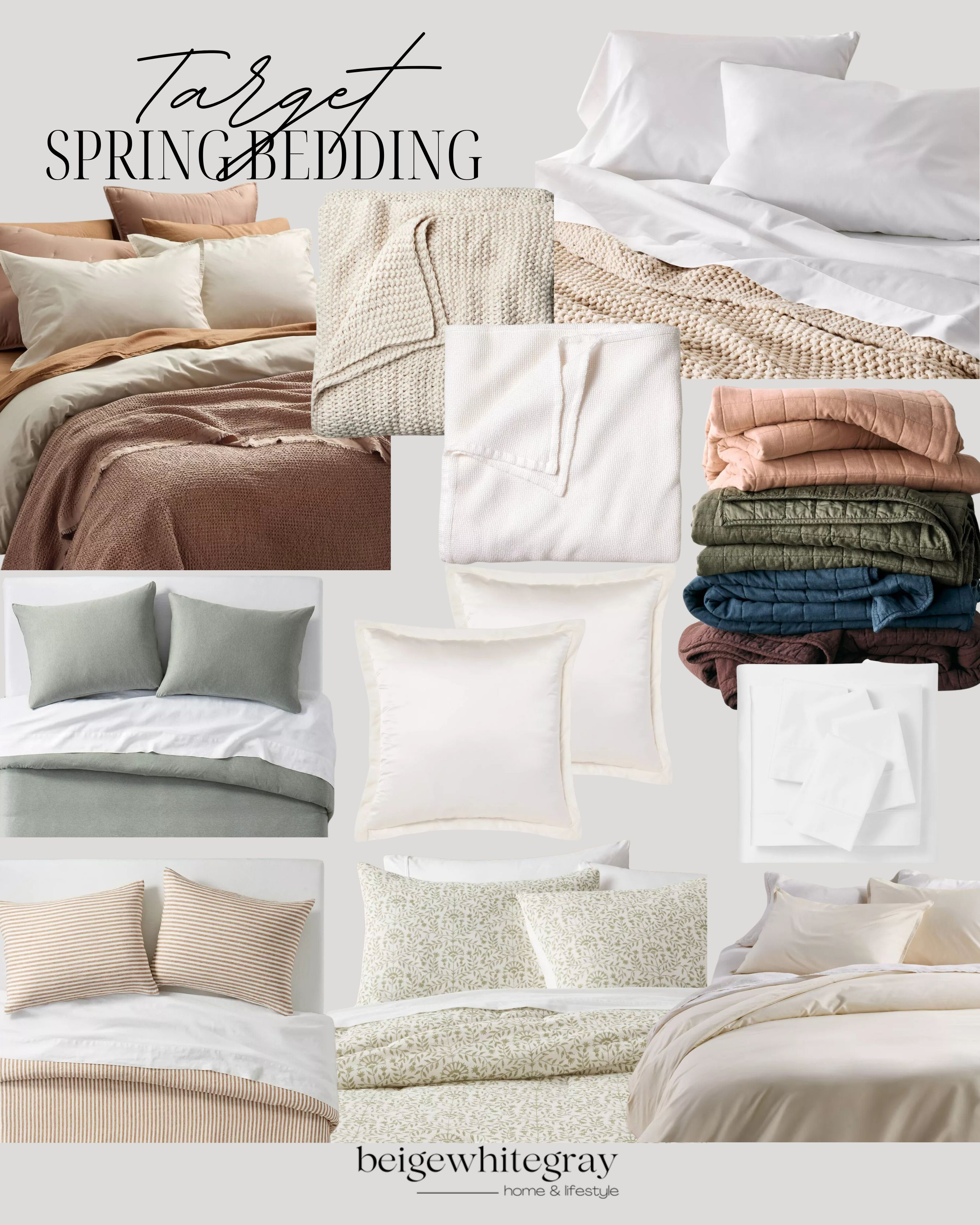 Target Spring Bedding!
Target Home / Target Spring / Lightweight Duvet Covers / Floral Print Bedding / Pastel Throw Pillows / Textured Quilts / Linen Sheet Sets / Woven Storage Baskets / Neutral Bed Skirts / Microwaffle Blankets / Cotton Bed Blankets 

 

#LTKSeasonal #LTKHome #LTKStyleTip