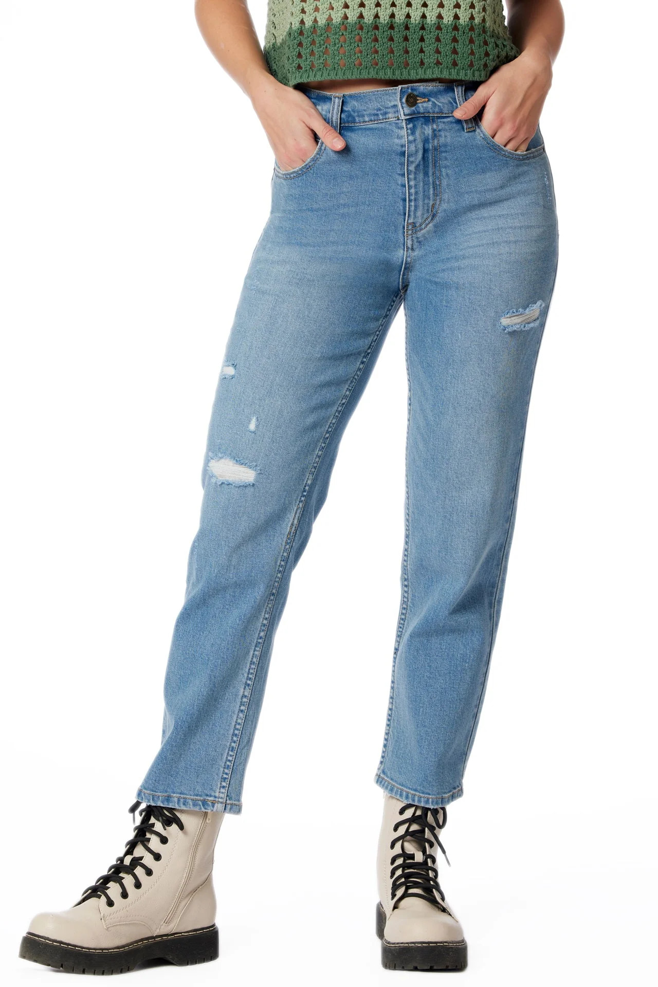 Kaia Highrise Straight Jean | Union Bay