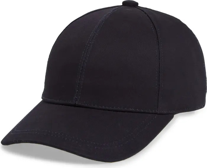 Solid Twill Adjustable Baseball Cap | Nordstrom