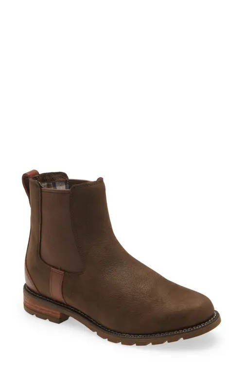 Ariat Wexford Waterproof Chelsea Boot in Java Leather at Nordstrom, Size 11 | Nordstrom