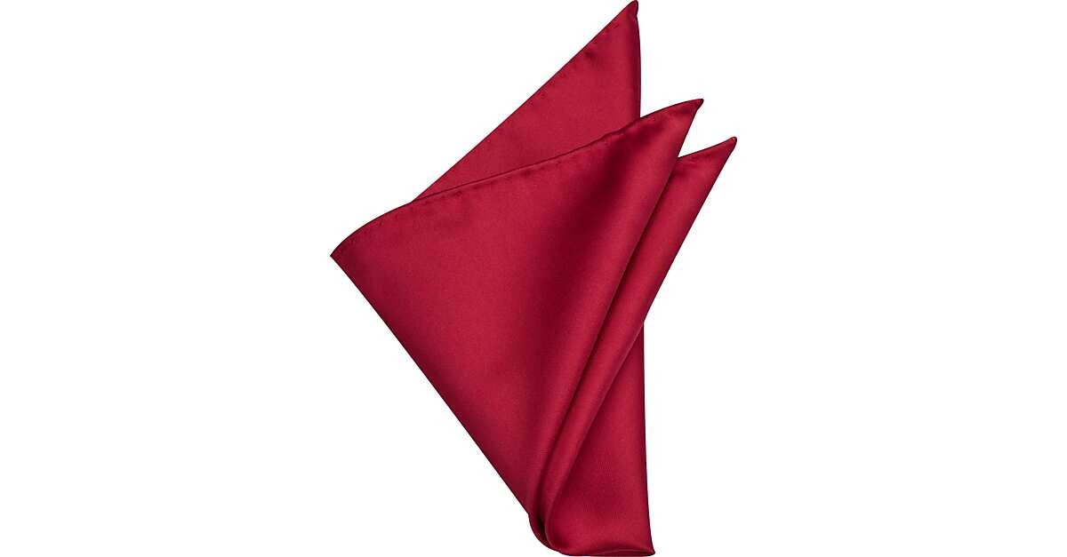 Egara Pocket Square, Red | The Men's Wearhouse
