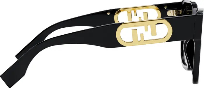 O'Lock 55mm Gradient Polarized Square Sunglasses | Nordstrom